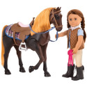 THOROUGHBRED duży koń 50 cm dla lalki