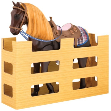 THOROUGHBRED duży koń 50 cm dla lalki