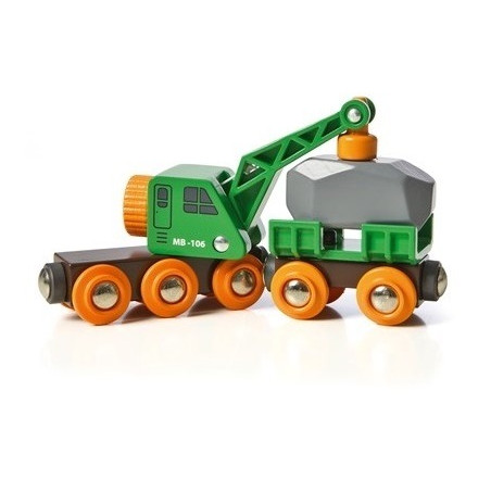 KOLEJOWY WAGON dźwigowy World