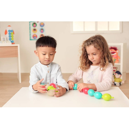 ŁAŃCUSZEK koraliki do łączenia Eco Maxi 16 el.