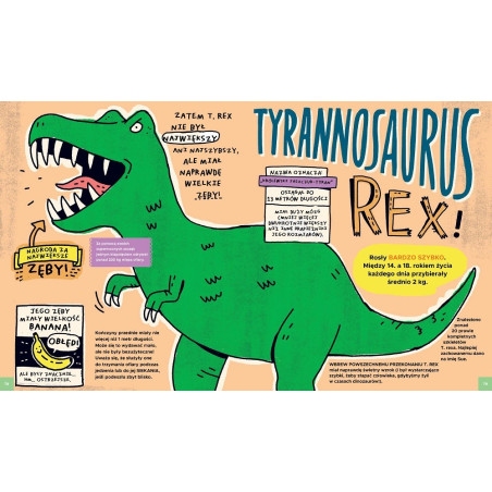 TOTALNIE WSZYSTKO O DINOZAURACH I INNYCH PREHISTORYCZNYCH BESTIACH książka Mike Lowery