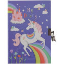 MÓJ PAMIĘTNIK tęczowy świat jednorożca A5