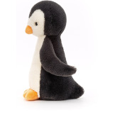 PINGWINEK czarna przytulanka Bashful Penguin 25 cm