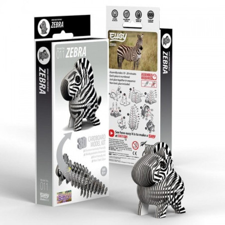 ZEBRA układanka przestrzenna 3D