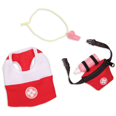 PSI RATOWNIK ubranko dla pieska 15 cm