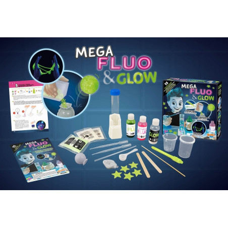 MEGA FLUO&GLOW zestaw eksperymentalny