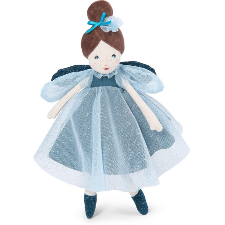 ZACZAROWANA WRÓŻKA lalka szmacianka niebieska 30 cm