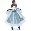 ZACZAROWANA WRÓŻKA lalka szmacianka niebieska 30 cm