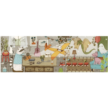 POKAZ FILMOWY puzzle tekturowe 100 el.