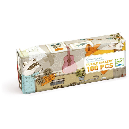 POKAZ FILMOWY puzzle tekturowe 100 el.