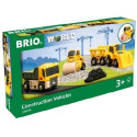 POJAZDY BUDOWLANE zestaw 3 szt. World