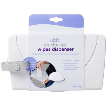 WHITE pojemnik na mokre chusteczki On The Go