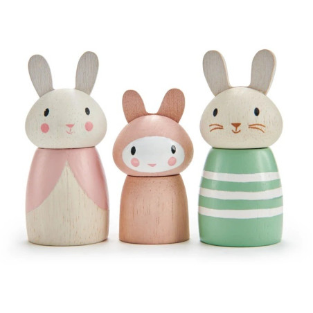 ZAJĄCZKI drewniane figurki do zabawy
