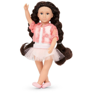 ADRIENNE lalka baletnica brunetka 15 cm