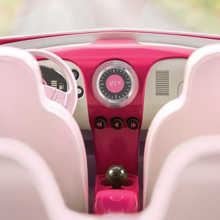 KABRIOLET dla lalek białe auto Go everywhere! Convertible Car