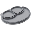 SZARA silikonowa pokrywka do małego talerzyka Mini Mat