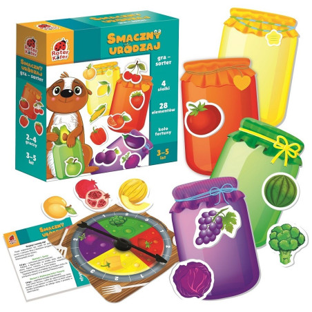 SMACZNY URODZAJ gra edukacyjna sortowanie