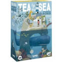 TEA BY THE SEA puzzle tekturowe obserwacyjne