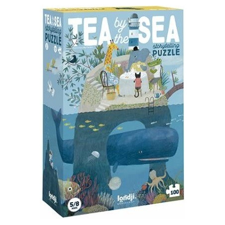 TEA BY THE SEA puzzle tekturowe obserwacyjne