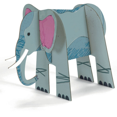 SAWANNA tekturowa układanka przestrzenna zrób to sam