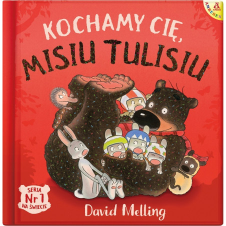 KTO PRZYTULI MISIA TULISIA?, KOCHAMY CIĘ, MISIU TULISIU, MIŚ TULIŚ IDZIE DO PRZEDSZKOLA pakiet książek David Melling