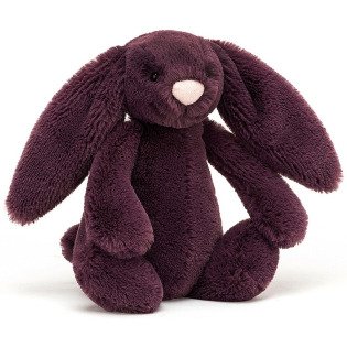 KRÓLICZEK fioletowa przytulanka Bashful Plum Bunny 18 cm