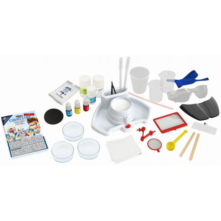 CHEMIA POD MIKROSKOPEM zestaw naukowy 30 eksperymentów
