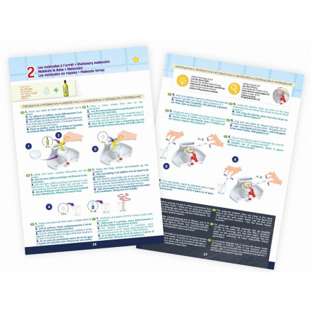 CHEMIA POD MIKROSKOPEM zestaw naukowy 30 eksperymentów
