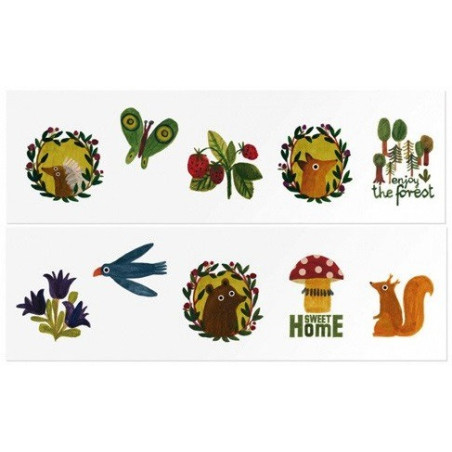 NATURA zestaw tatuaży 10 szt.