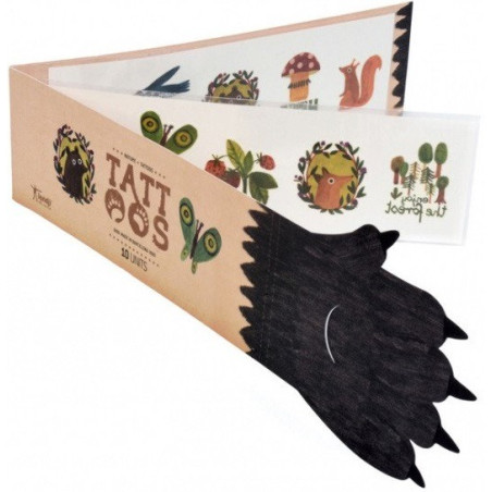 NATURA zestaw tatuaży 10 szt.