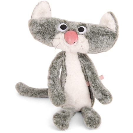 KOTEK CHAPLAPLA szara przytulanka 36 cm