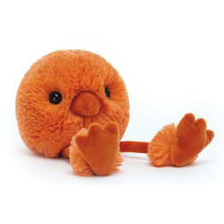 KURCZACZEK pomarańczowa przytulanka Zingy Chick 17 cm