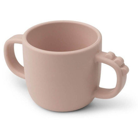 CROCO różowy silikonowy kubeczek 170 ml