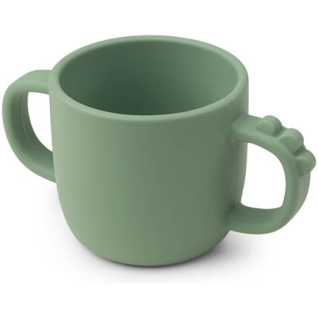 CROCO zielony silikonowy kubeczek 170 ml