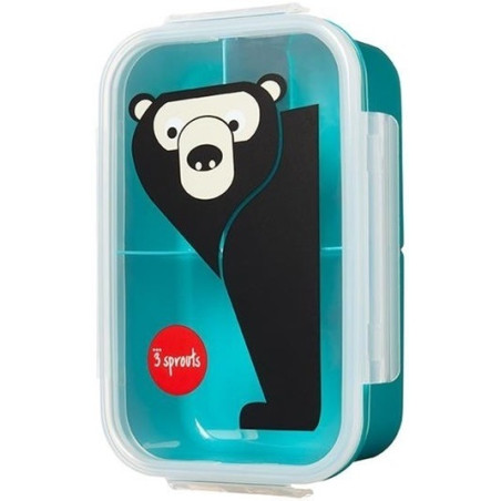 NIEDŹWIADEK lunchbox Bento Teal