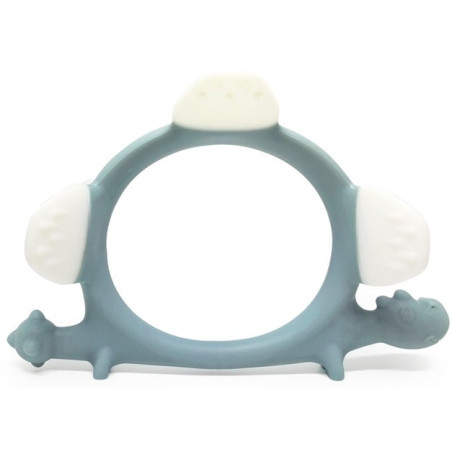 DINOZAUR NORMAN silikonowy gryzak Iron Green