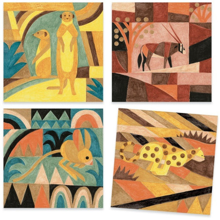 PUSTYNIA zestaw artystyczny Inspiracje