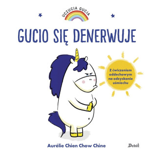 GUCIO SIĘ DENERWUJE książeczka Uczucia Gucia Aurelie Chien Chow Chine