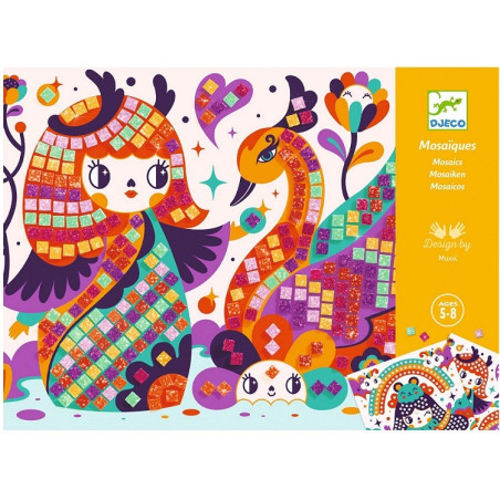 KOKESHI mozaika piankowa zestaw kreatywny