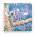 THE KOALA WHO COULDNT SLEEP książeczka Sue Samuels, Danny Deeptown