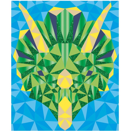 DINOZAURY zestaw kreatywny mozaika Misterix