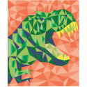 DINOZAURY zestaw kreatywny mozaika Misterix