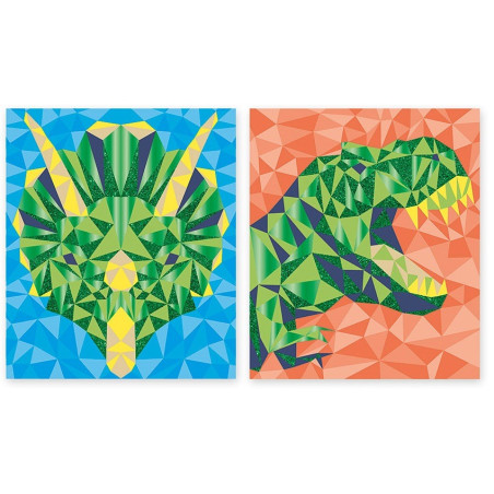 DINOZAURY zestaw kreatywny mozaika Misterix