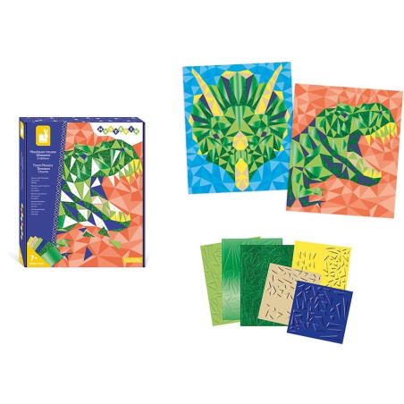 DINOZAURY zestaw kreatywny mozaika Misterix