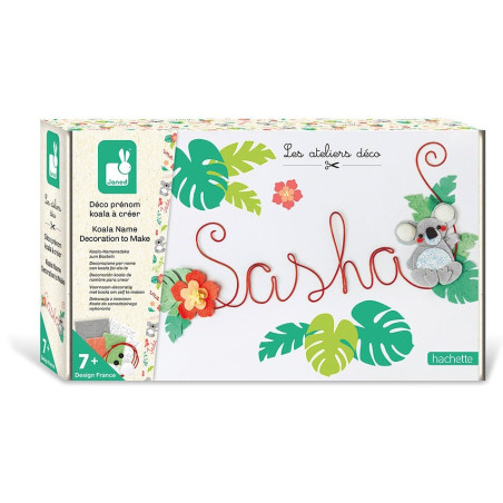 KOALA zestaw kreatywny dekoracja z imieniem Art&Craft