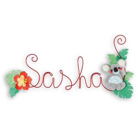 KOALA zestaw kreatywny dekoracja z imieniem Art&Craft