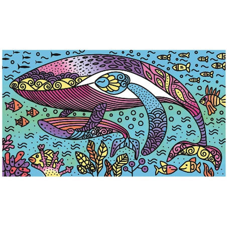 OCEAN zestaw kreatywny magiczne kolorowanki wodne Art&Craft