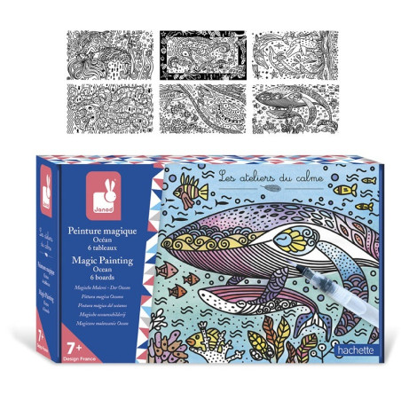 OCEAN zestaw kreatywny magiczne kolorowanki wodne Art&Craft