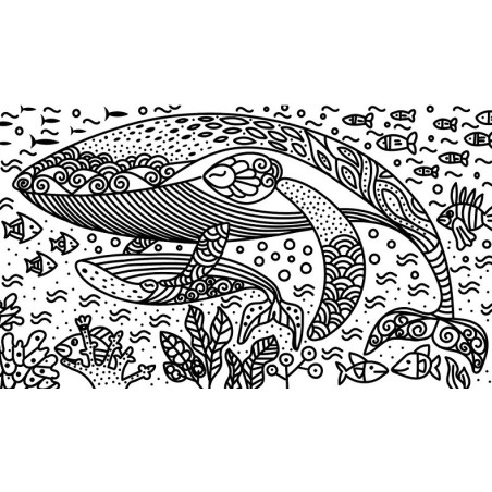 OCEAN zestaw kreatywny magiczne kolorowanki wodne Art&Craft