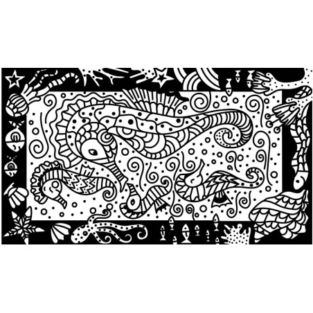 OCEAN zestaw kreatywny magiczne kolorowanki wodne Art&Craft